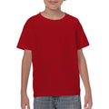 Rouge vif - Back - T-shirt classique uni Jerzees Schoolgear pour enfant