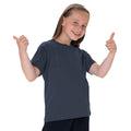 Bleu marine - Back - T-shirt classique uni Jerzees Schoolgear pour enfant