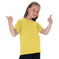 Jaune - Back - T-shirt classique uni Jerzees Schoolgear pour enfant