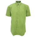 Vert citron - Front - Chemise à manches courtes Kustom Kit Workforce pour homme
