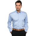 Bleu clair - Side - Kustom Kit - Chemise à manches longues - Homme