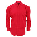 Rouge - Front - Kustom Kit - Chemise à manches longues - Homme