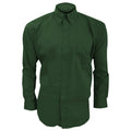 Vert bouteille - Front - Kustom Kit - Chemise à manches longues - Homme
