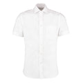 Blanc - Front - Kustom Kit - Chemise à manches courtes sans repassage - Homme