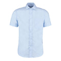 Bleu clair - Back - Kustom Kit - Chemise à manches courtes sans repassage - Homme