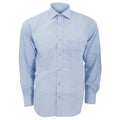 Bleu clair - Front - Kustom Kit - Chemise à manches longues sans repassage - Homme