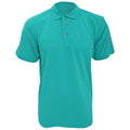 Turquoise - Front - Kustom Kit - Polo à manches courtes - Homme