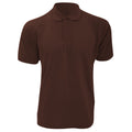 Chocolat - Front - Kustom Kit - Polo à manches courtes - Homme