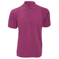 Magenta - Front - Kustom Kit - Polo à manches courtes - Homme