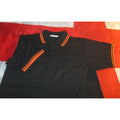 Noir-Orange - Back - Polo à manches courtes Kustom Kit pour homme