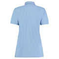 Bleu clair - Back - Polo à manches courtes Kustom Kit Klassic Superwash pour femme