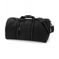 Noir - Front - Quadra Vintage - sac de voyage en toile - 45 litres