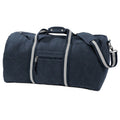 Bleu marine - Front - Quadra Vintage - sac de voyage en toile - 45 litres