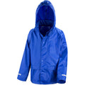 Bleu roi - Side - Result Core - Veste et pantalon de pluie - Enfant unisexe