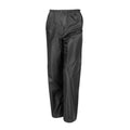 Noir - Back - Result Core - Ensemble veste et pantalon imperméables coupe-vent - Homme
