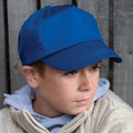 Bleu royal - Back - Result - Casquette unie 100% coton - Enfant unisexe