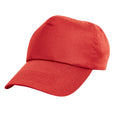 Rouge - Front - Result - Casquette unie 100% coton - Enfant unisexe