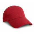 Rouge - Front - Result - Casquette unie style pro - Adulte unisexe