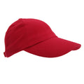 Rouge - Side - Result - Casquette unie style pro - Adulte unisexe