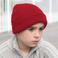 Rouge - Back - Result - Bonnet de ski thermique unisexe - Enfant