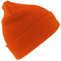 Orange haute visibilité - Front - Result - Bonnet thermique épais avec isolation 3M Thinsulate