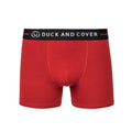 Vert sombre - Rouge - Noir - Side - Duck and Cover - Boxers SCORLA - Homme