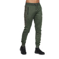 Vert foncé - Side - Crosshatch - Pantalon de jogging FENNELLY - Homme