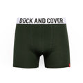 Vert - Bleu - Side - Duck and Cover - Boxers GALTON - Homme