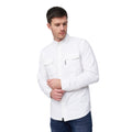 Blanc - Side - Duck and Cover - Chemise MELMOORE - Homme