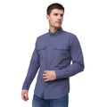 Bleu - Side - Duck and Cover - Chemise MELMOORE - Homme