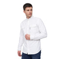 Blanc - Front - Duck and Cover - Chemise MELMOORE - Homme