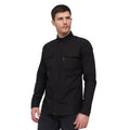 Noir - Front - Duck and Cover - Chemise MELMOORE - Homme