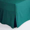 Turquoise - Front - Belledorm - Valance EASYCARE PERCALE