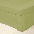 Olive - Front - Belledorm - Valance EASYCARE PERCALE