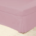 Rose - Front - Belledorm - Valance EASYCARE PERCALE