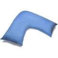 Bleu ciel - Front - Belledorm - Taie d'oreiller V-SHAPED