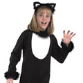 Noir - blanc - Back - Bristol Novelty - Costume chat - Enfant