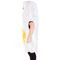 Blanc - jaune - Side - Bristol Novelty - Costume Oeuf - Adulte