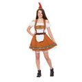 Marron - blanc - Front - Bristol Novelty - Costume Country - Femme
