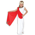 Blanc- rouge - or - Front - Bristol Novelty - Costume DEESSE - Enfant