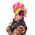 Multicolore - Front - Bristol Novelty - Perruque MOHICAN - Homme