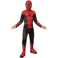 Rouge - Noir - Front - Spider-Man: No Way Home - Déguisement - Garçon