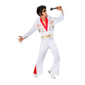 Rouge - Blanc - Jaune - Front - Elvis Presley - Déguisement DELUXE - Homme