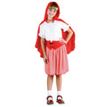Rouge - blanc - Front - Bristol Novelty - Costume CHAPERON - Fille