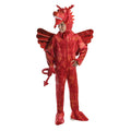 Rouge - Front - Bristol Novelty - Costume DRAGON - Enfant