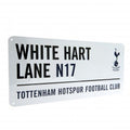 Blanc - noir - Front - Tottenham Hotspur FC - Plaque de rue