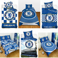 Bleu - blanc - Back - Chelsea FC - Parure de lit
