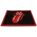Noir - rouge - Back - The Rolling Stones - Paillasson LIPS DOOR