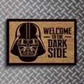 Noir - marron - Back - Star Wars - Paillasson WELCOME TO THE DARK SIDE