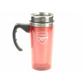 Rouge - argent - Front - Arsenal FC - Mug de voyage